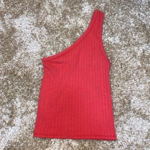 AMERICAN EAGLE ONE SHOULDER RIBBED TOP * BUNDLE TO SAVE*